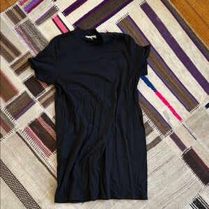 Basic Black T-Shirt Dress truly madly deeply dress